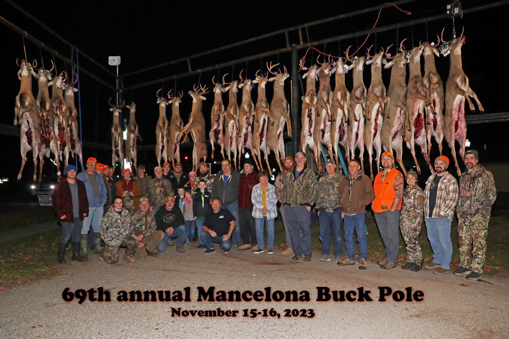 2023 11 16 red MANCELONA Buck Pole 69th annual IMG 8095