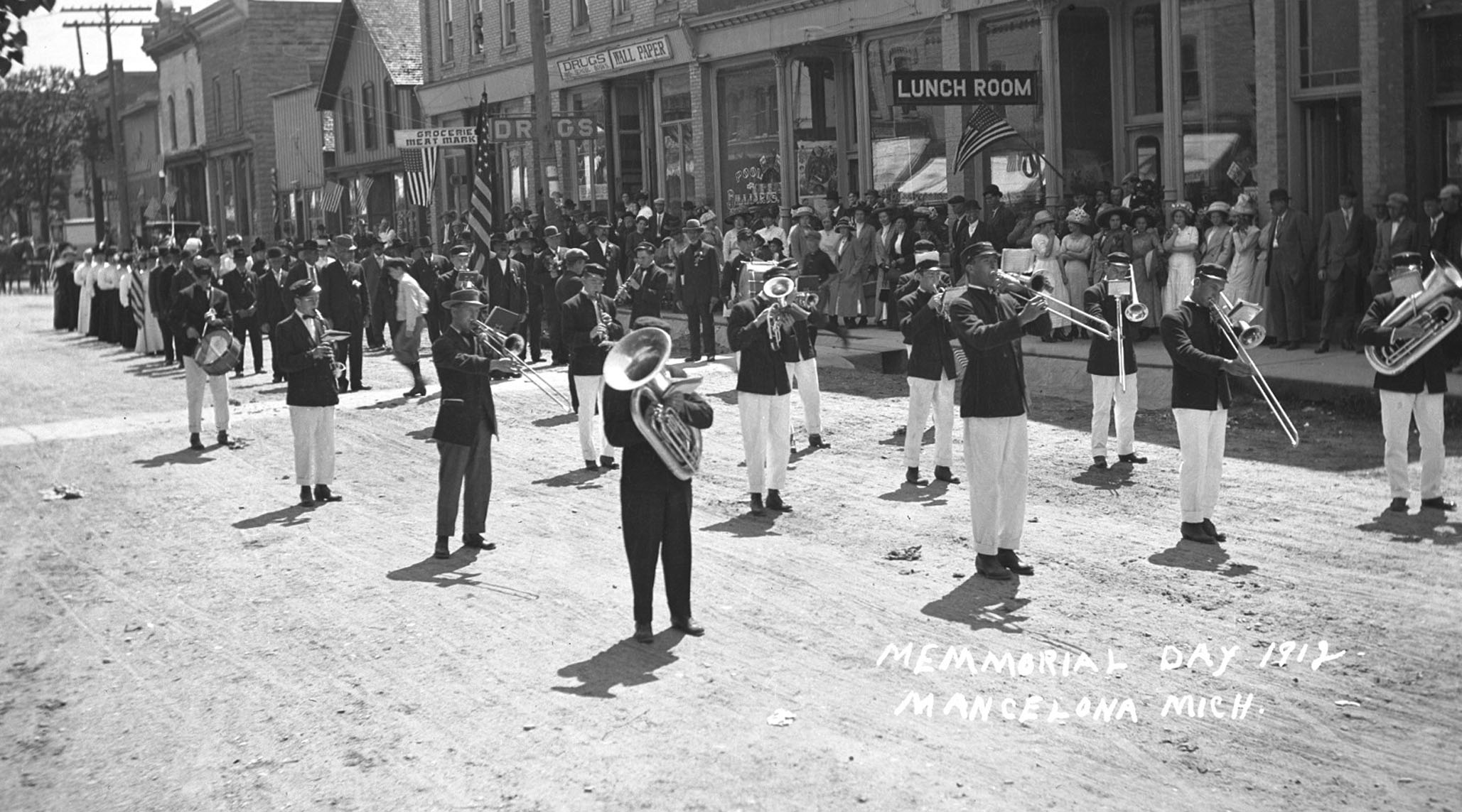 Mancelona Memorial Day Parade 1912